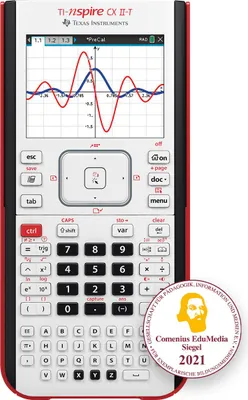 Produktbild von Texas Instruments Ti Nspire Cx Ii T Taschenrechner Weiß Weiß One Size