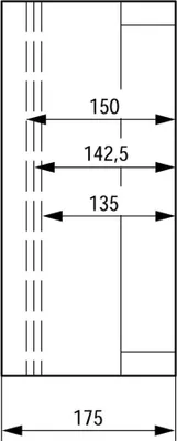 Obrázok produktu pre Eaton Isolierstoffgehäuse CI44E-150