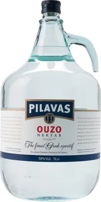 Produktbild von Ouzo Pilavas Nektar 38% 5,0l Karaffe