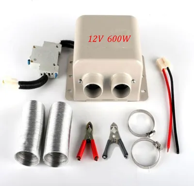 Obrázek produktu pro 12V / 24V 600W / 800W Automobilový ohřívač Přenosný teplotní ohřívač Defroster Fogging 2 Díry Autonomní díry 12V