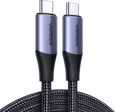 Zdjęcie produktu dla UGREEN US355 USB-C do USB-C 3.1 Gen.2, PD, 5A, 100W, 4K, 10Gbps, 1m (czarny)