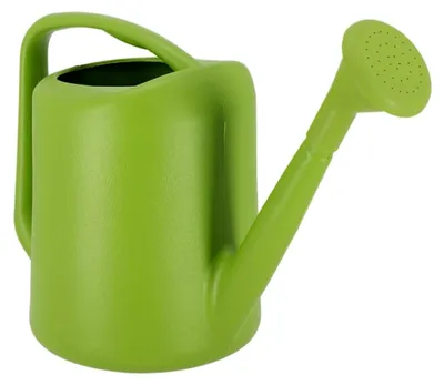 Produktbild von Gießkanne 5 L grün aus Kunststoff mit Ausgießer