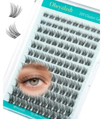 Produktbild von Wimpern Extensions Cluster Lashes D Curl 8-16mix 120 Stück Wiederverwendbar Natürlicher Look