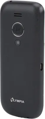 Produktbild von Olympia Joy II, Balken, Dual-SIM, 6,1 cm (2.4"), Bluetooth, 600 mAh, Schwarz