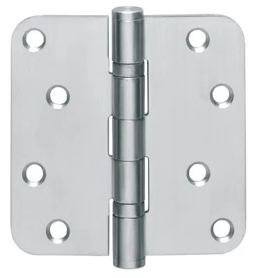 Obrázok produktu pre Guľôčkový záves dverí VA rd 76x76mm DIN L/R ma výsuvný kolík INTERSTEEL