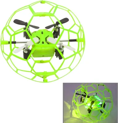 Imagen del producto de Control remoto M70 de 2.4 GHz, 4 canales, para mini cuadricóptero con giroscopio de 6 ejes (verde)