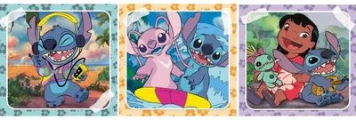 Image de Puzzle lilo et stitch 3 x 48 pièces - clementoni - 25321