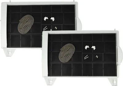 Produktbild von vhbw 2x Aktivkohlefilter Ersatz für Siemens LZ11000, LZ3BYN6 für Dunstabzugshaube - 45 x 32 x 4 cm