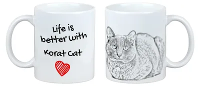 Immagine prodotto di Art-Dog Tazza in Vetroceramica – Gatto Korat