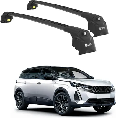 Produktbild von TURTLE STREŠNÝ NOSIČ AIR-2 , Čierna PEUGEOT 5008 T87 2017 - 2024 (SUV)