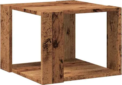 Produktbild von vidaXL Couchtisch Altholz-Optik 40x40x30 cm Holzwerkstoff
