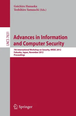 Produktbild von Advances in Information and Computer Security