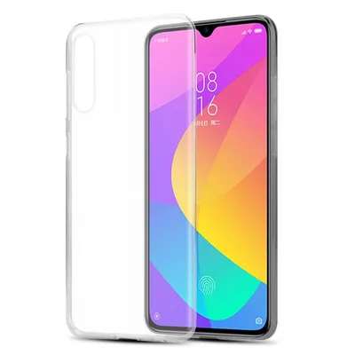 Immagine prodotto di Cadorabo cover per Xiaomi Mi CC9 cover protettiva in TPU trasparente silicone cover custodia