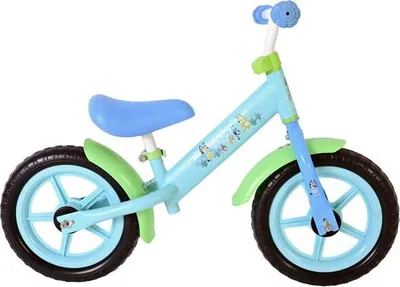Produktbild von Laufrad Bluey Metall für Kinder 1-3 Jahre höhenverstellbarer Sattel pannensichere EVA-Reifen