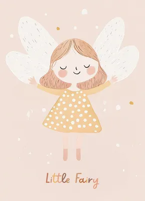 Produktbild von Plakat 13x18cm Muster für Kinder, Mädchen fürs Kinderzimmer - Baby