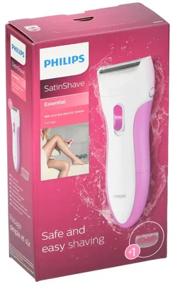 Productafbeelding van Philips SatinShave Essential HP6341/00 - Ladyshave voor vrouwen - Roze