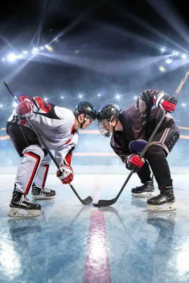 Produktbild von Kinderdecke aus Fleece, Motiv Eishockey, 100x150 cm
