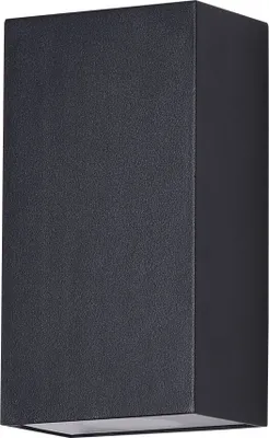 Produktbild von Maytoni TIMES SQUARE LED Wandleuchte Außenbereich IP54, 3000K, Schwarz