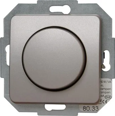 Produktbild von Kopp MILANO stahl Dimmer f. konvent. Trafos (800920081)