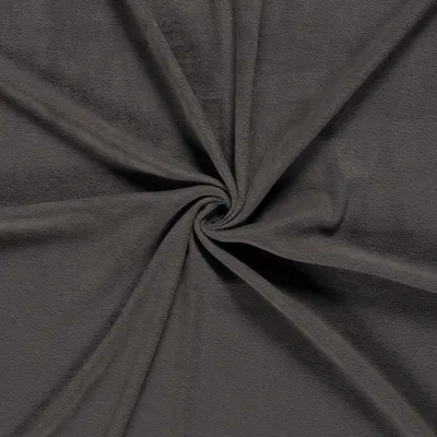 50x150cm Fleecestoff grau