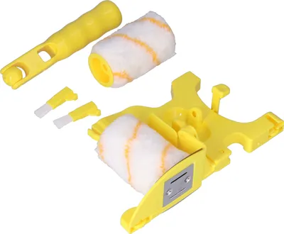 Imagen del producto de Rodillo para bordes, rodillo para pintura, kit combinado para bordes y pintura, rodillo para pintura, rodillo para retoques, rodillo de pintura multifuncional