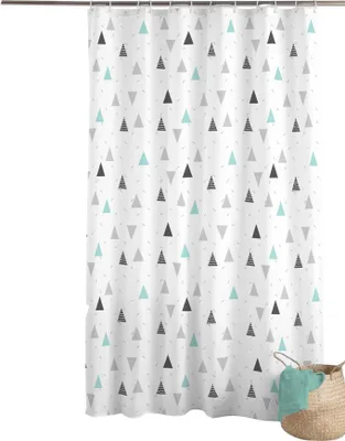 Image de Rideau de douche avec cochets Maddy