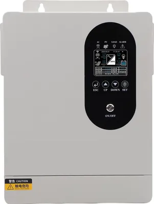Produktbild von Solarwechselrichter 1600W mit integriertem 60A MPPT-Regler, reiner Sinuswelle, WLAN-Hybrid-Solarwechselrichter mit Ladegerät 24VDC (SP2416)