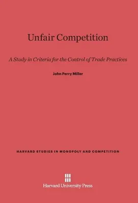 Produktbild von Unfair Competition
