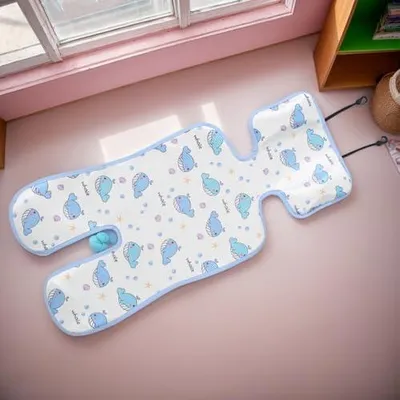 Produktbild von Kühlkissen für Kinderwagen und Autositz | Atmungsaktive Kühlmatte für bequemes Sitzen