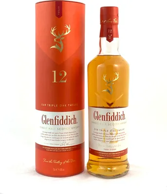 Produktbild von Glenfiddich 12 Years Triple Oak + Box 700ml 40% Vol.