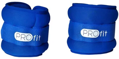 Immagine prodotto di ProFit - "Evolution DK 3310" Pesi per polsi e caviglie (confezione da 2) PP12268 (taglia unica) (blu)