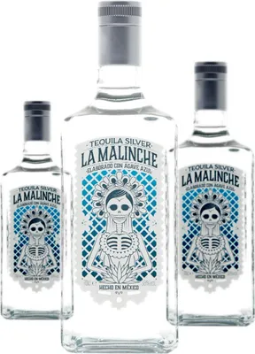 Produktbild von 3 x La Malinche Tequila Silver