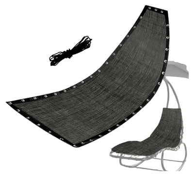 Produktbild von Ersatzbezug für Loungesessel aus wasserdichtem Stoff, 50,2 x 177,56 x 24 cm, für Garten und Camping