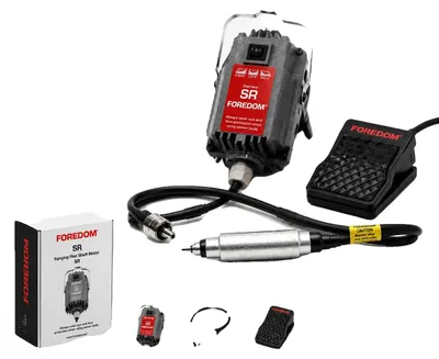 Produktbild von Professionelles Flex-Schaft-Rotationswerkzeug, Hochdrehmomentmotor, stufenlose Geschwindigkeitsregelung, 220V
