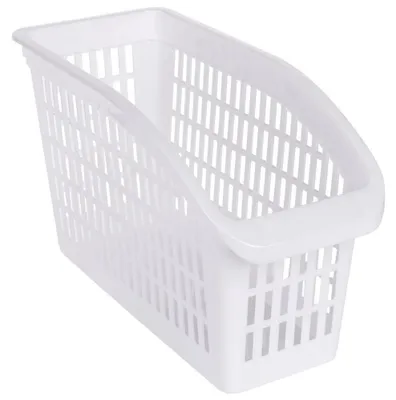 Image de Organisateur de réfrigérateur - Boîte de rangement - 29 x 15,5 x 6,5 cm - Plastique - Blanc