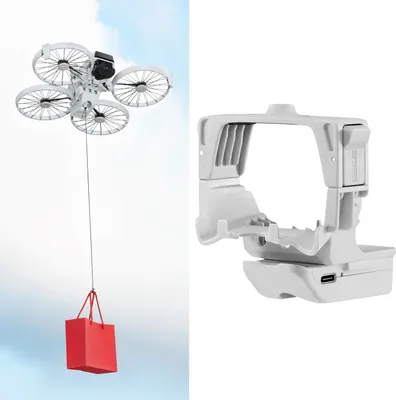 Image de Pour DJI Flip STARTRC Système Air-Dropping Module de largage avec support de caméra Accessoires