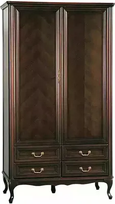 Produktbild von Kleiderschrank Schlafzimmer Schrank Antik Stil Barock Schränke