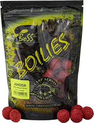 Produktbild von Karpfen Servis Václavík boilies Boss2 Strawberry 16mm 2055