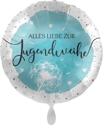 Produktbild von Folienballon Alles Liebe zur Jugendweihe