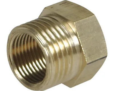 Obrázek produktu pro Redukce 6hran vnější-vnitřní závit 6/4"x1" mosaz
