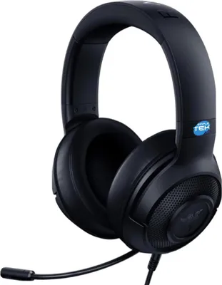 Zdjęcie produktu dla Razer Kraken X Lite, Przewodowa, Gaming, 12 - 28000 Hz, 230 g, Zestaw słuchawkowy, Czarny