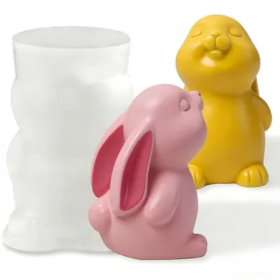 Produktbild von Silikonform Hase Ostern Gießform für Deko aus Silikon
