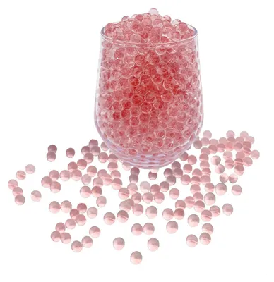 Wasserkristalle rot 20.000 Stück 7-8 mm Gelkugeln
