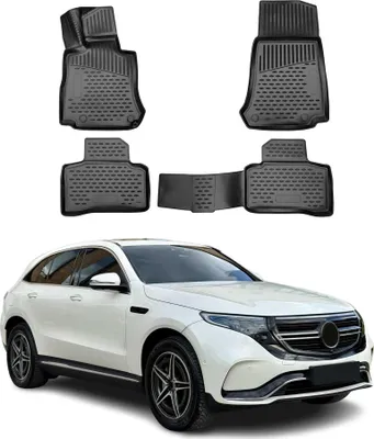 Obrázok produktu pre Gumové rohože OMAC pre Mercedes EQC N293 2019-2023 čierne 4x