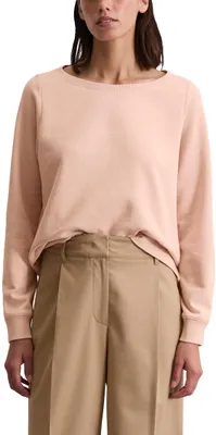 Produktbild von Marc OߴPolo Damen Sweatshirt aus Baumwolle Relaxed Fit, Rosa (Pastel Rose),