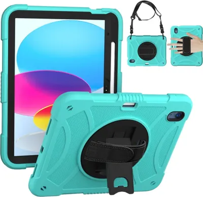 Obrázok produktu pre Puzdro pre Samsung Tab A8 2021 Puzdro s držiakom Pancierová zelená
