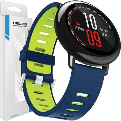 Immagine prodotto di Beline Pasek Orologio 22Mm doppio Colorsilicone Niebiesko-Zielony Blu/Verde Box