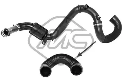 Obrázek produktu pro Metalcaucho hadice plnicího vzduchu pro NISSAN Primastar RENAULT Trafic Ii OPEL Vivaro