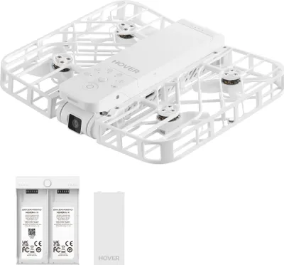 Obrázek produktu pro HOVERAir X1 Combo, 4 rotory/rotorů, 2704 x 1520 px, 7 m/s, 1050 mAh, Bílá