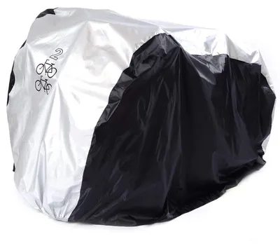 Produktbild von Fahrradabdeckung für 2 Fahrräder, wasserdicht, Nylon, 200x75x110cm
